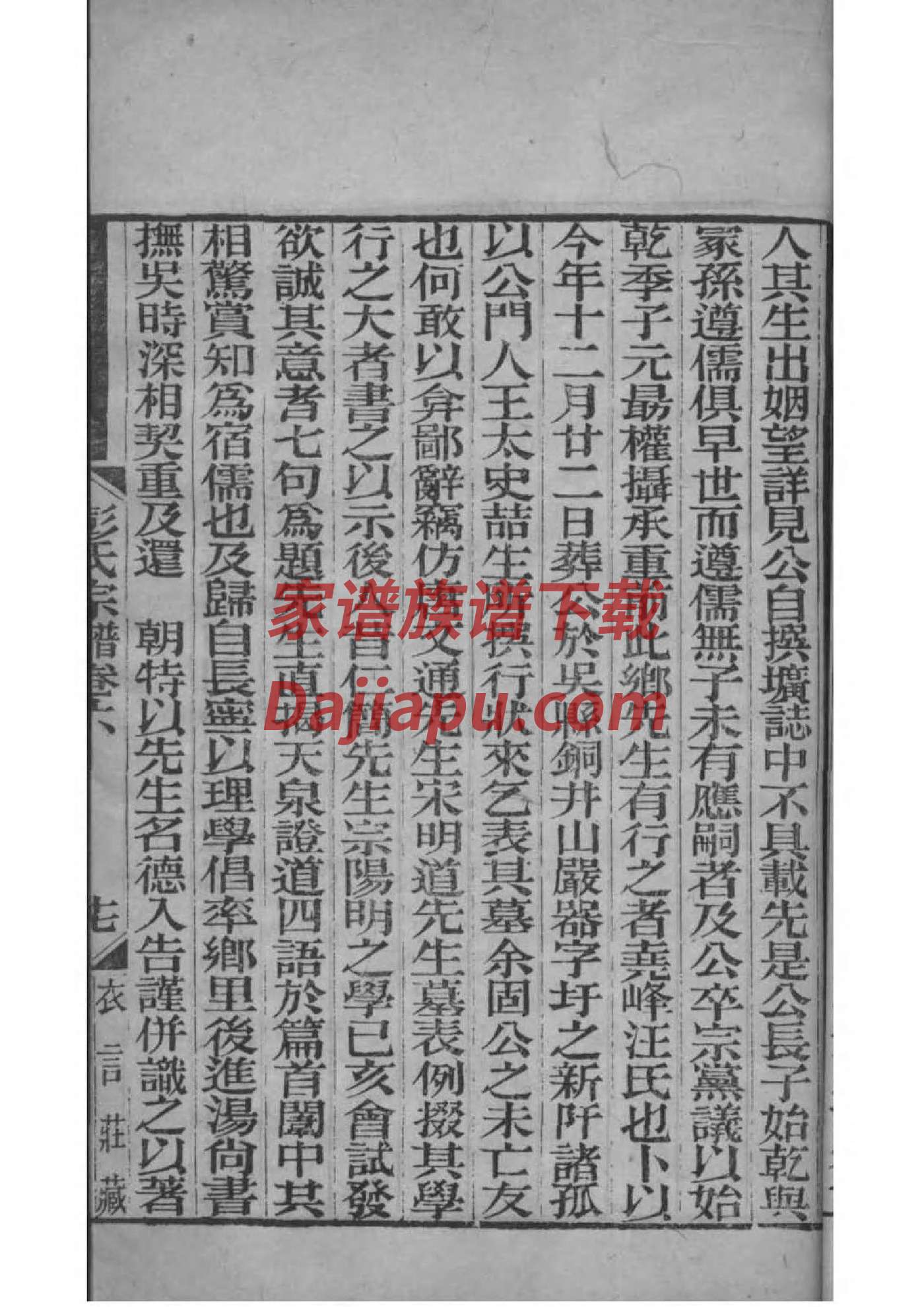 杨家将家谱字辈