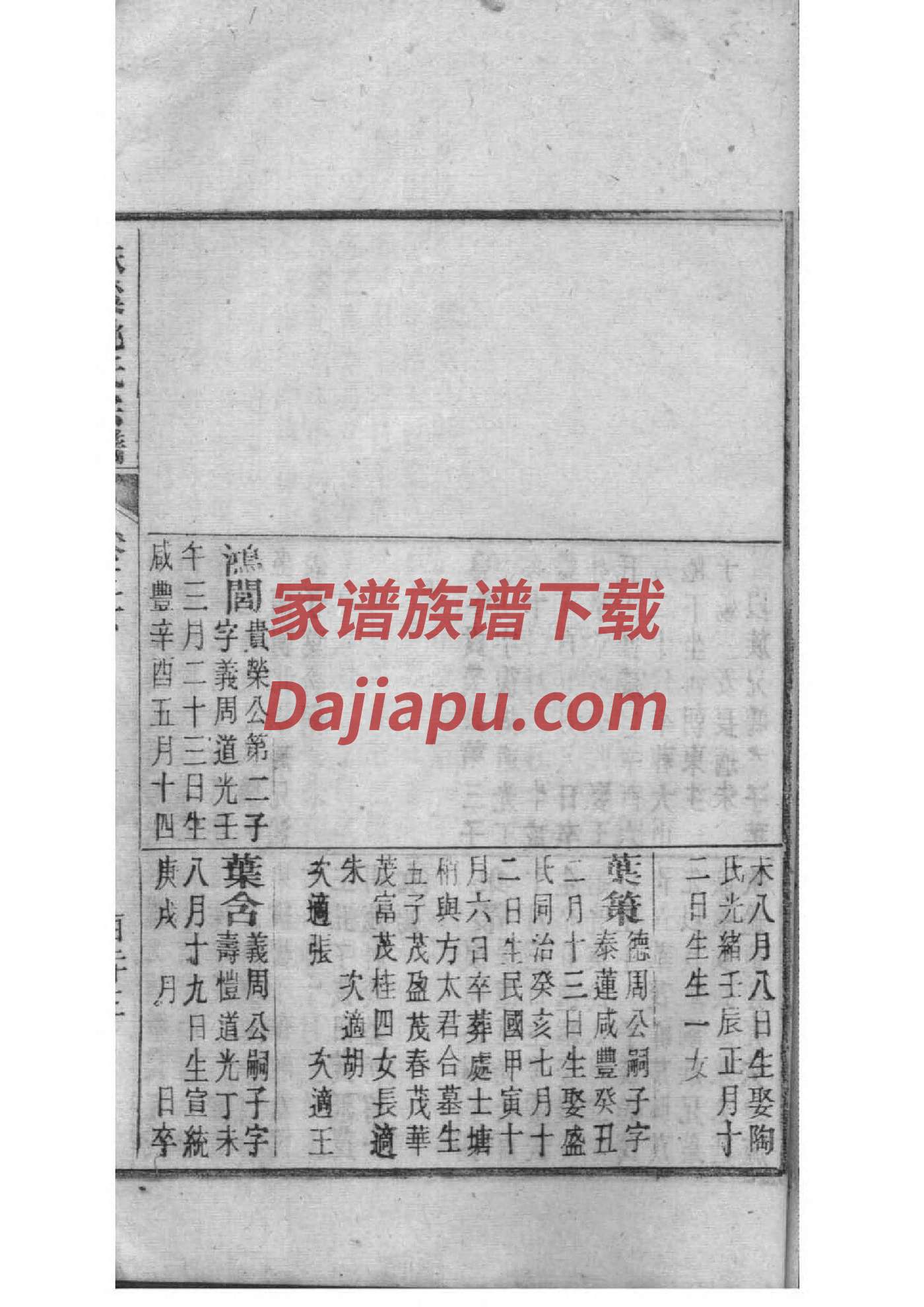 蓝氏家谱族谱数据库