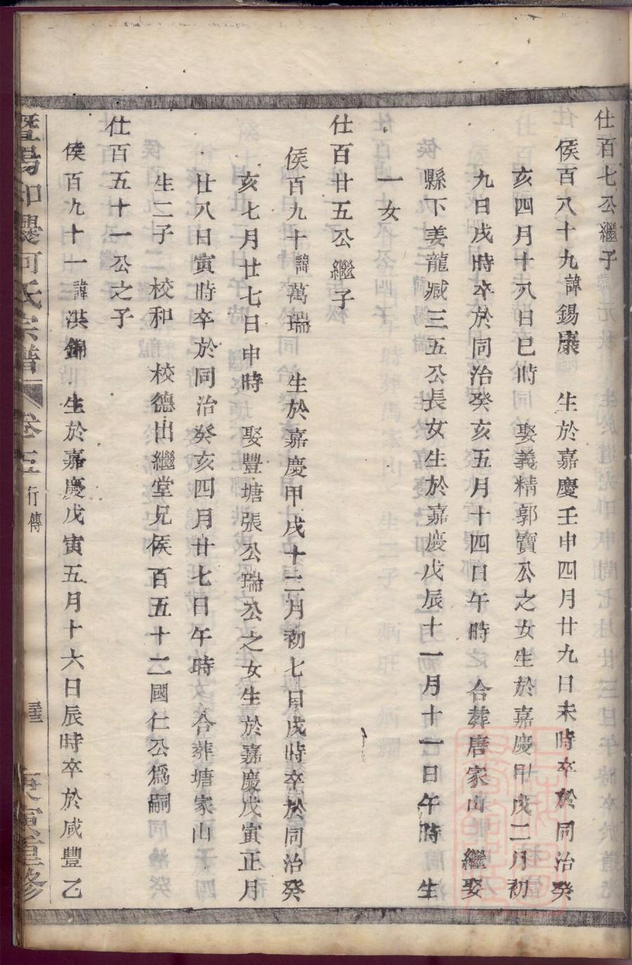 司马家族族谱