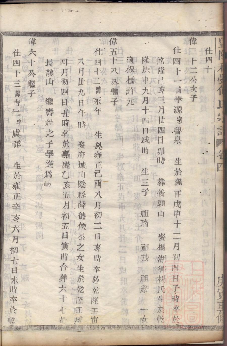 纪氏家谱字辈大全集