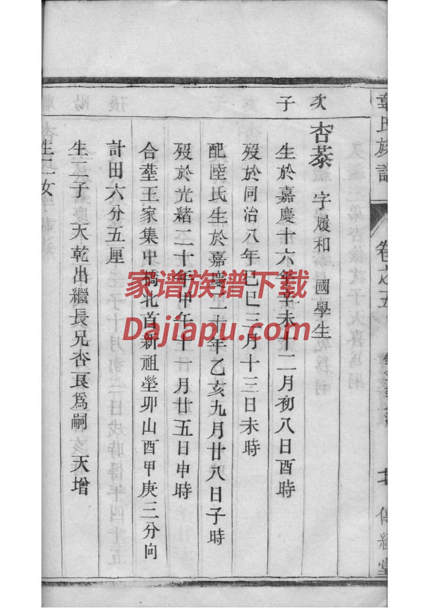 福氏族谱字辈大全