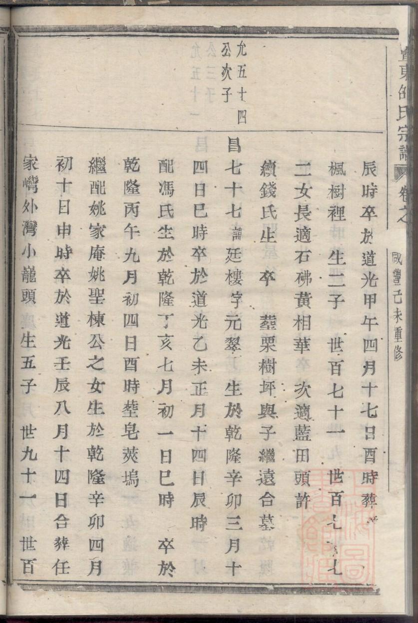 曲氏家谱24个辈分