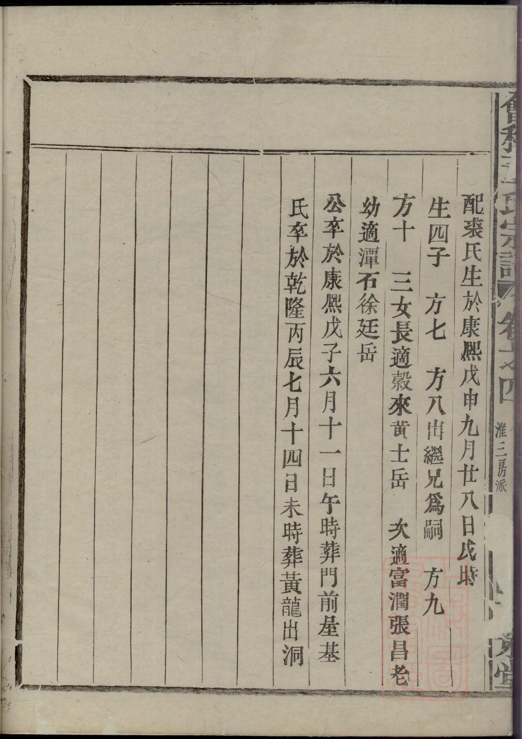 张挥家谱族谱制作