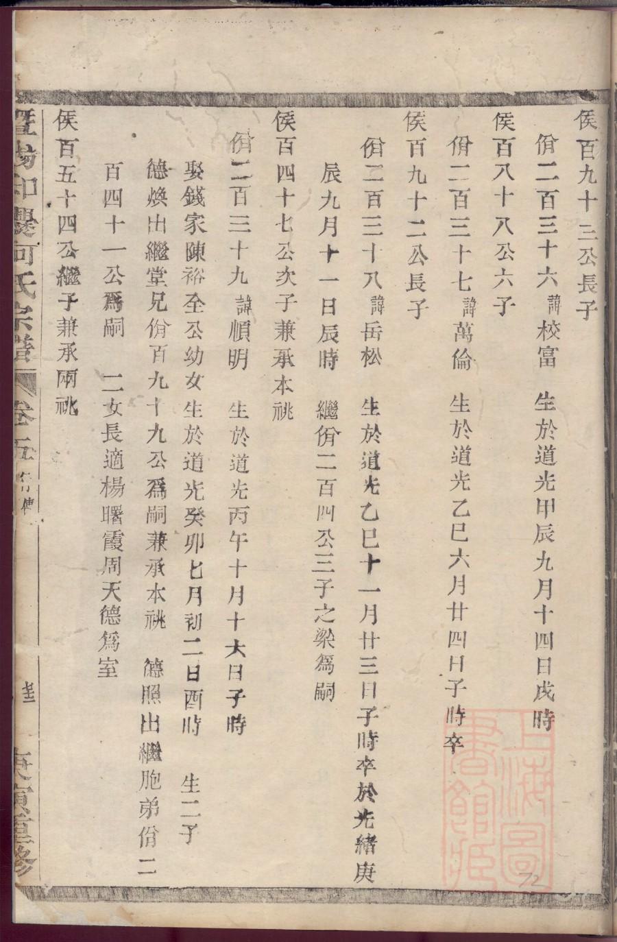 郸氏家谱查询一览表