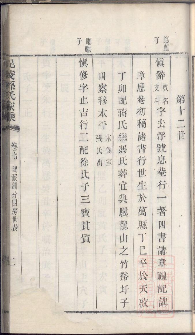 那氏族谱序言范文