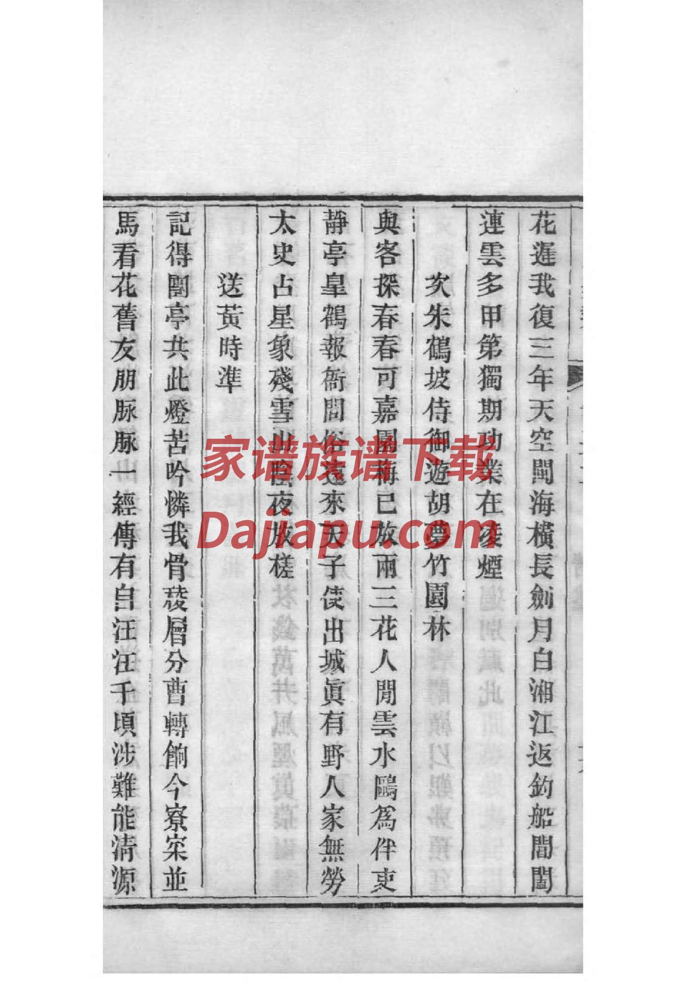 舒氏免费查家谱族谱