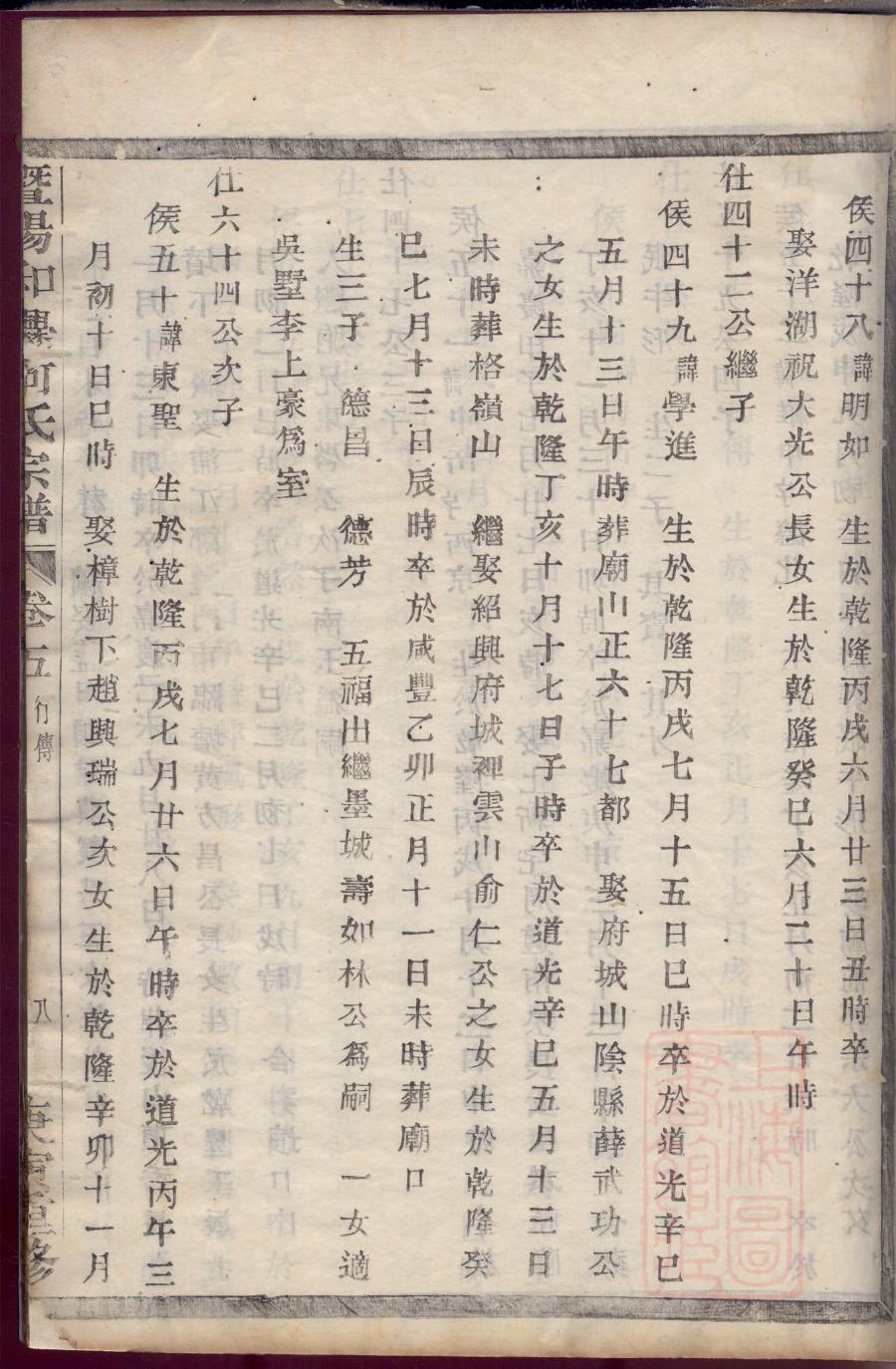 湖北汉川王氏家谱字辈大全
