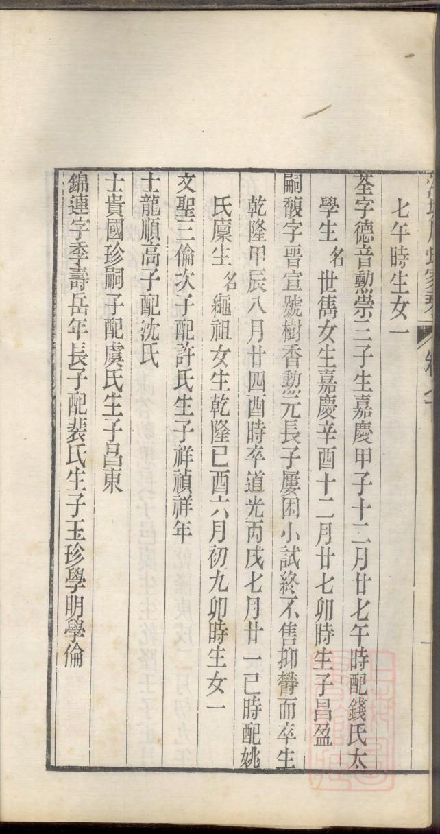 家谱符号