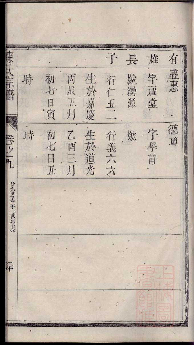 龚家家谱