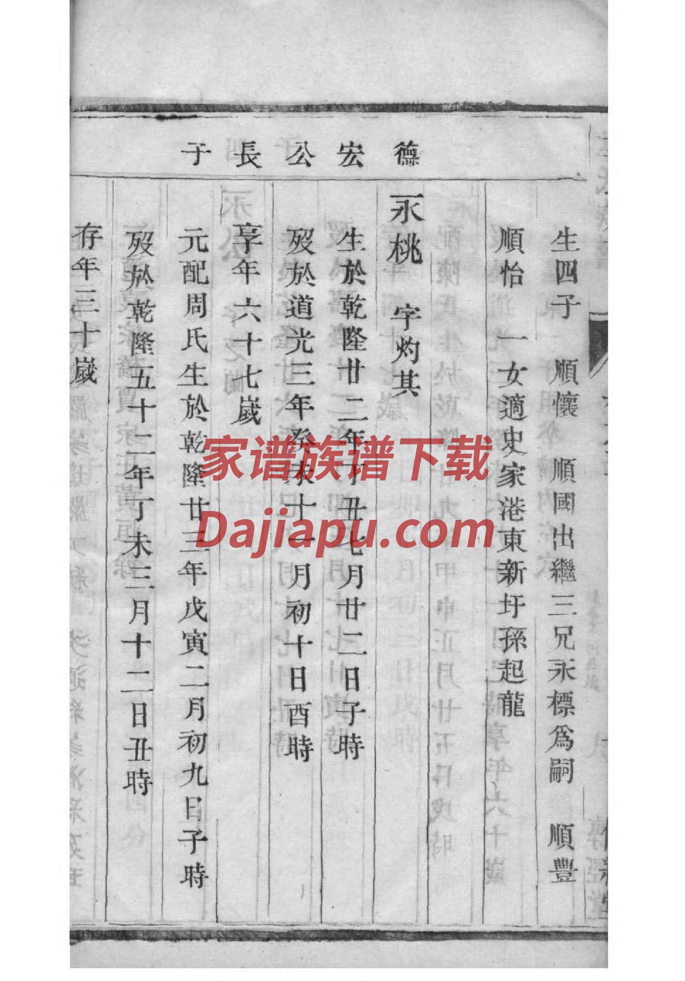 褚氏族谱在哪里看
