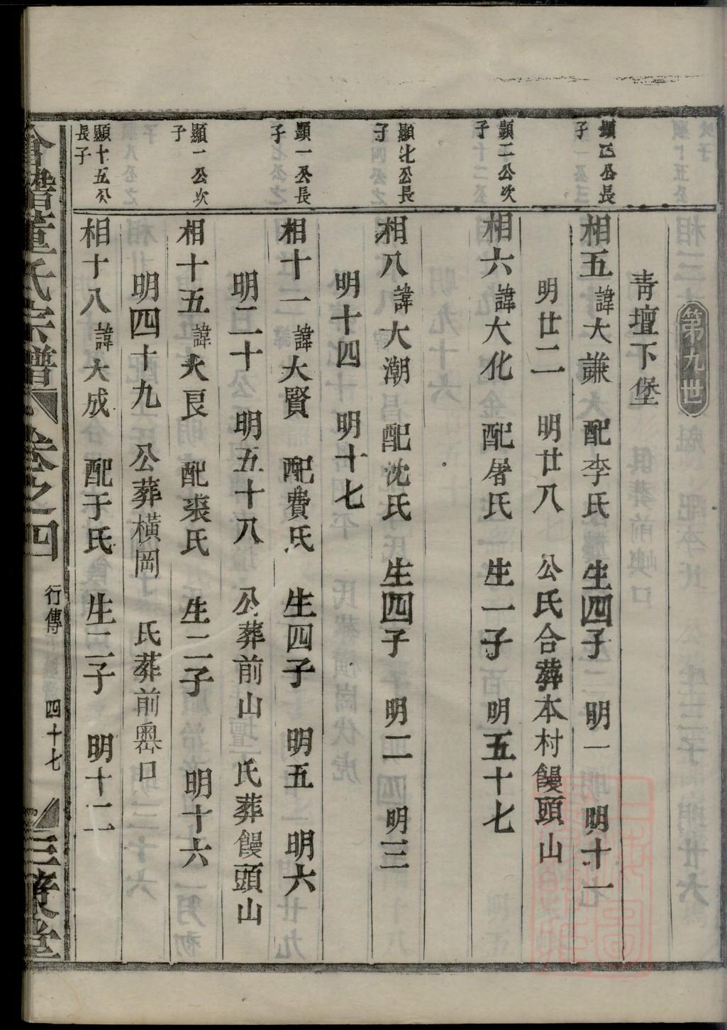 河北井陉县核桃园王氏家谱