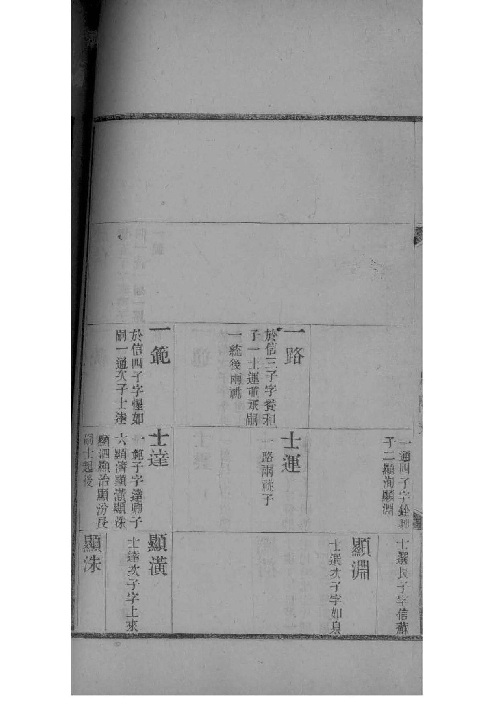 秋氏家谱所有字辈查询