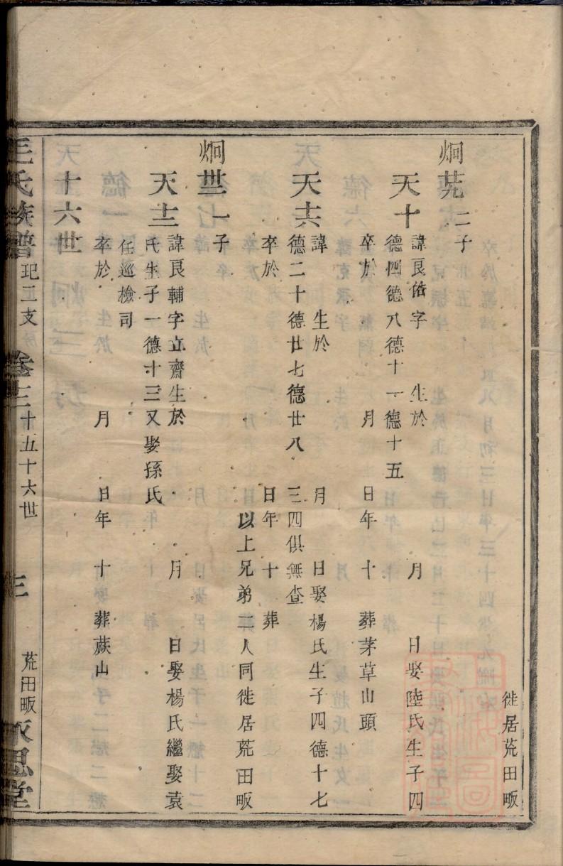 丑氏族谱108字辈