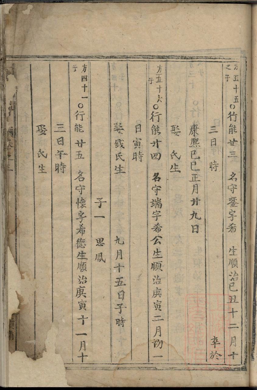 黄氏家谱字辈排序