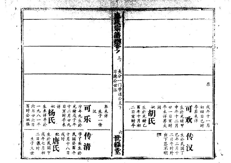 四川郑氏族谱
