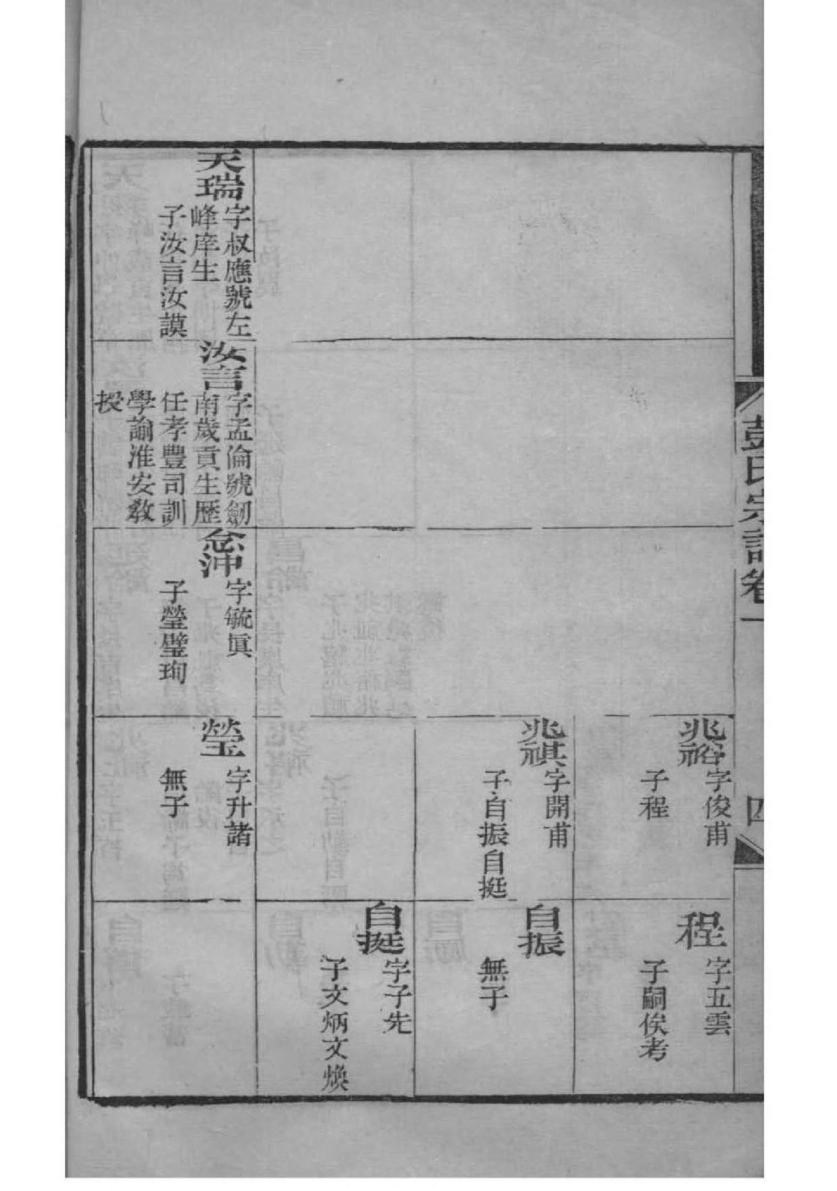 老霍家家谱