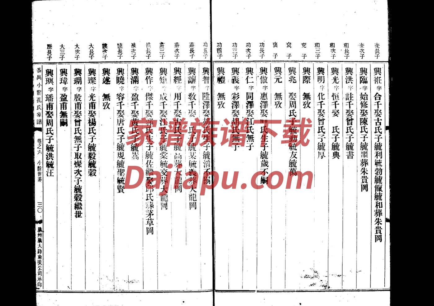 冒氏族谱序言范文