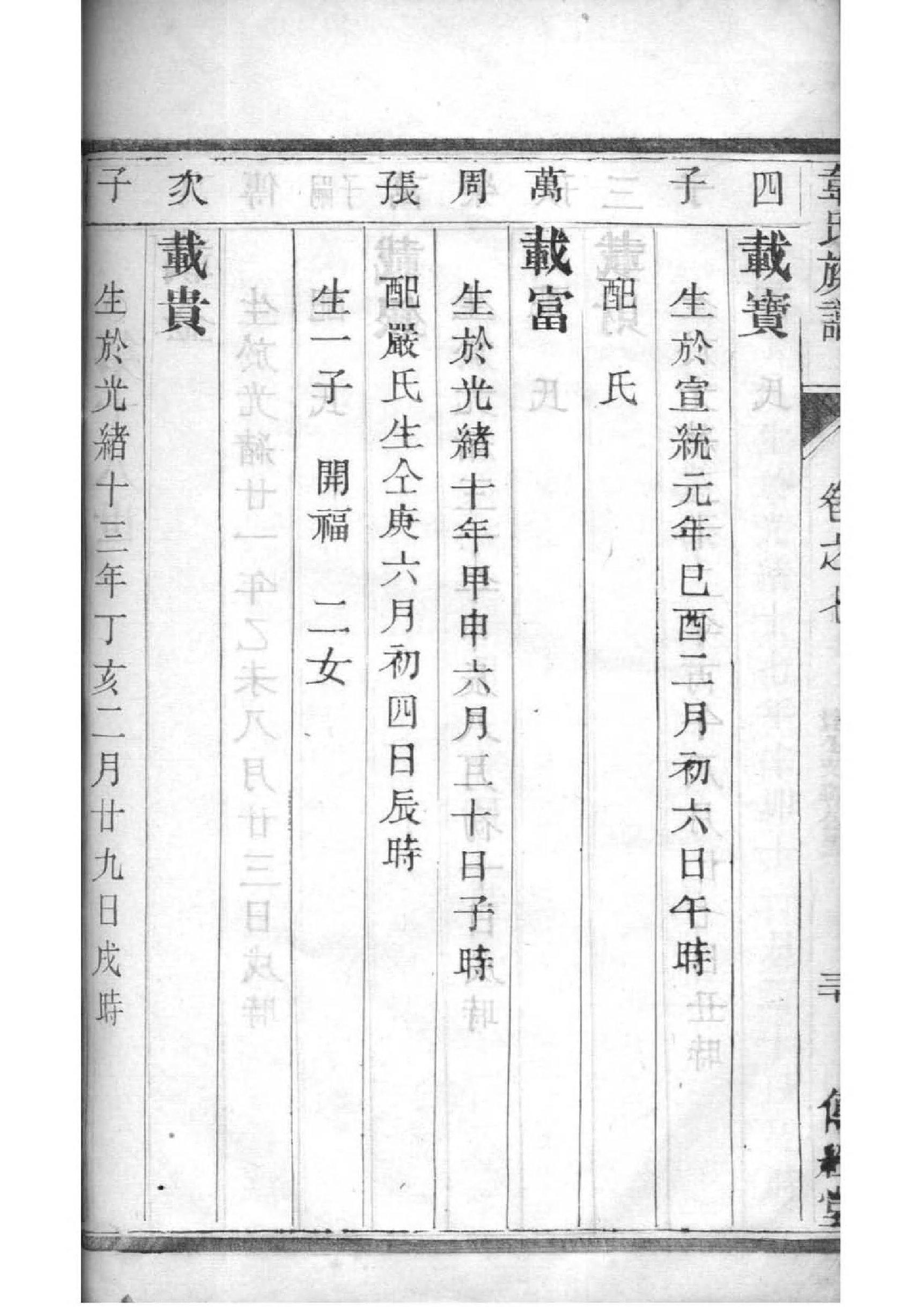 家谱怎么看字辈