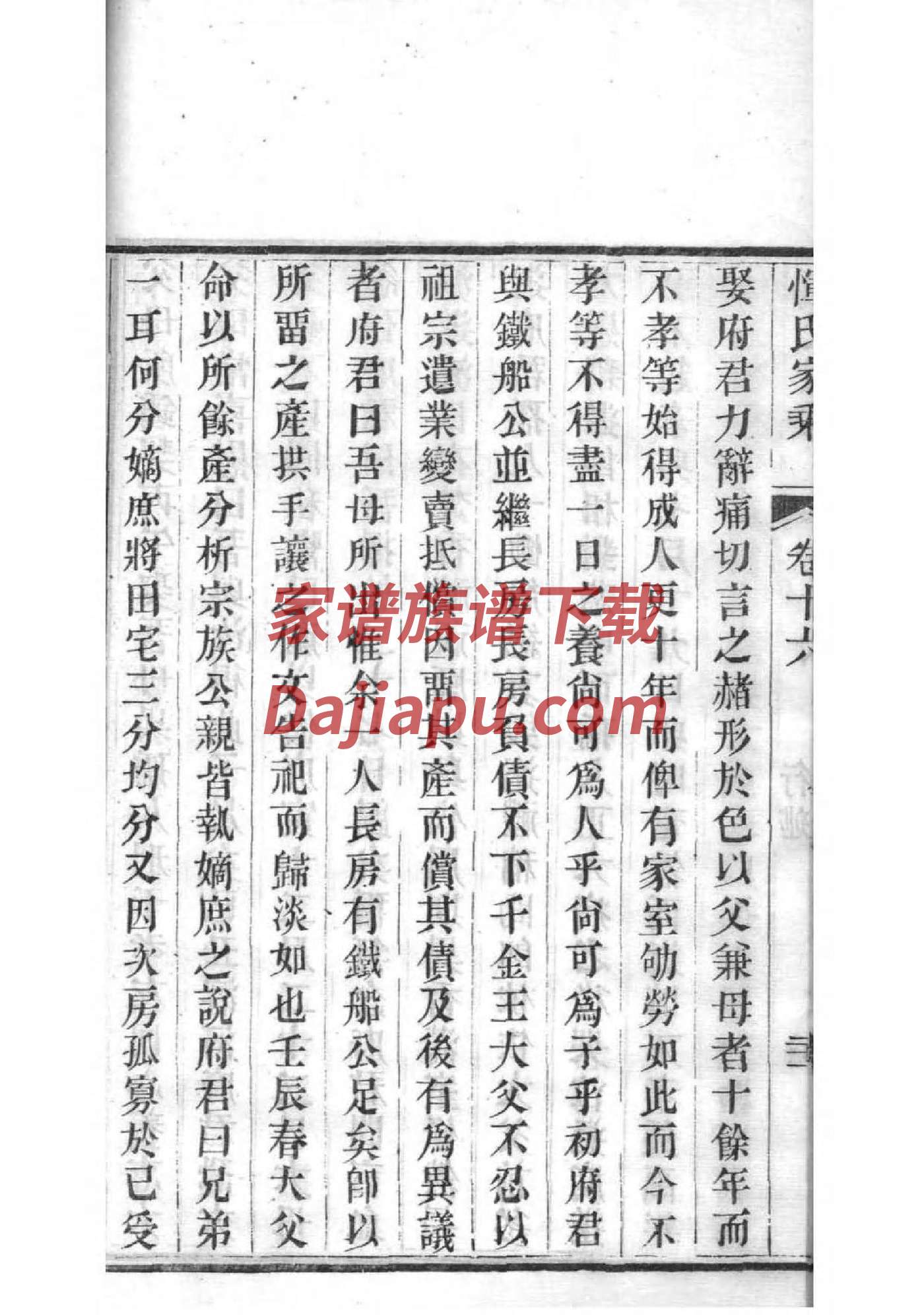 电子版家谱查询系统