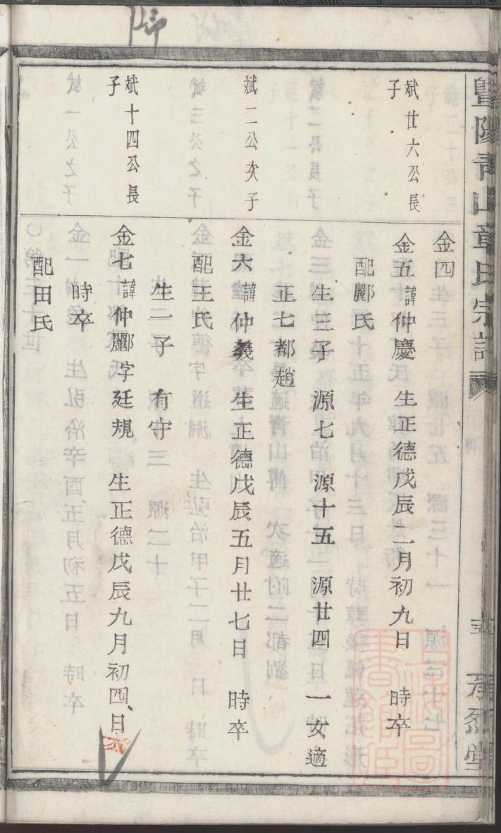 刘氏辈分表