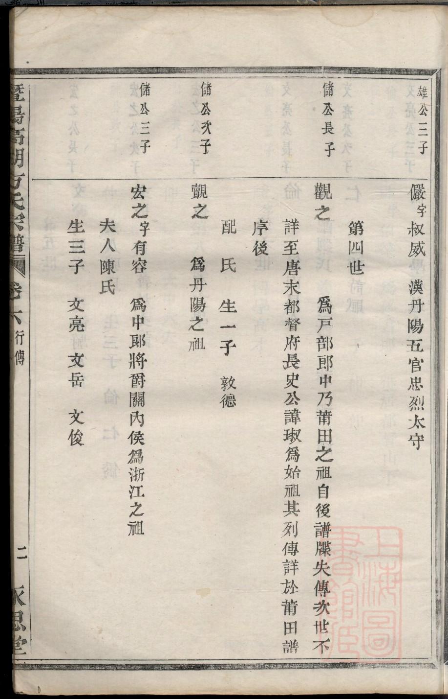 伯姓族谱字辈查询全部