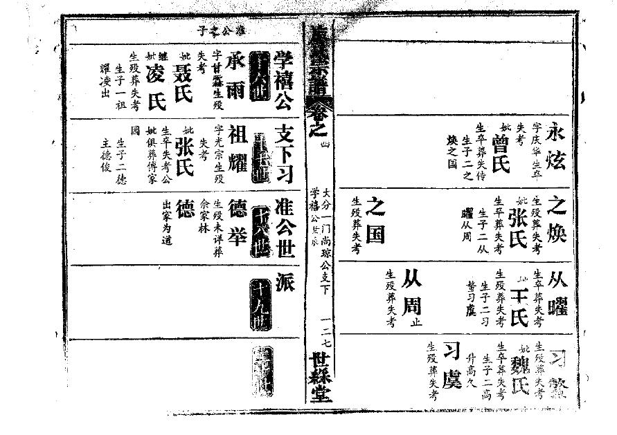 胡氏家谱辈分表徐州