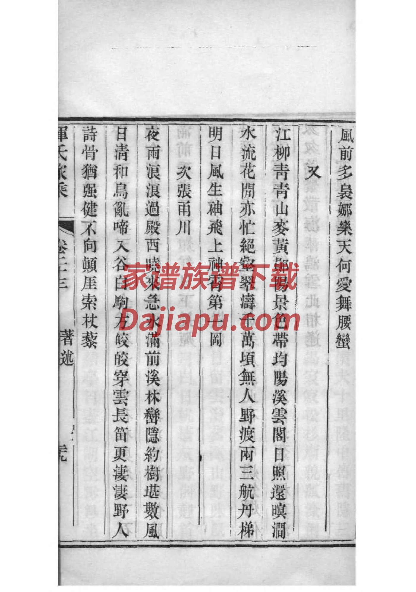 庄坞杨氏家谱字辈查询