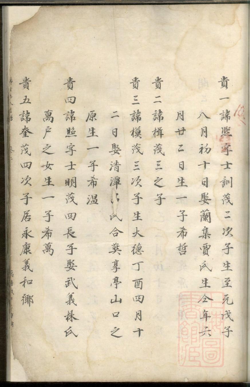 屈氏宗祠对联