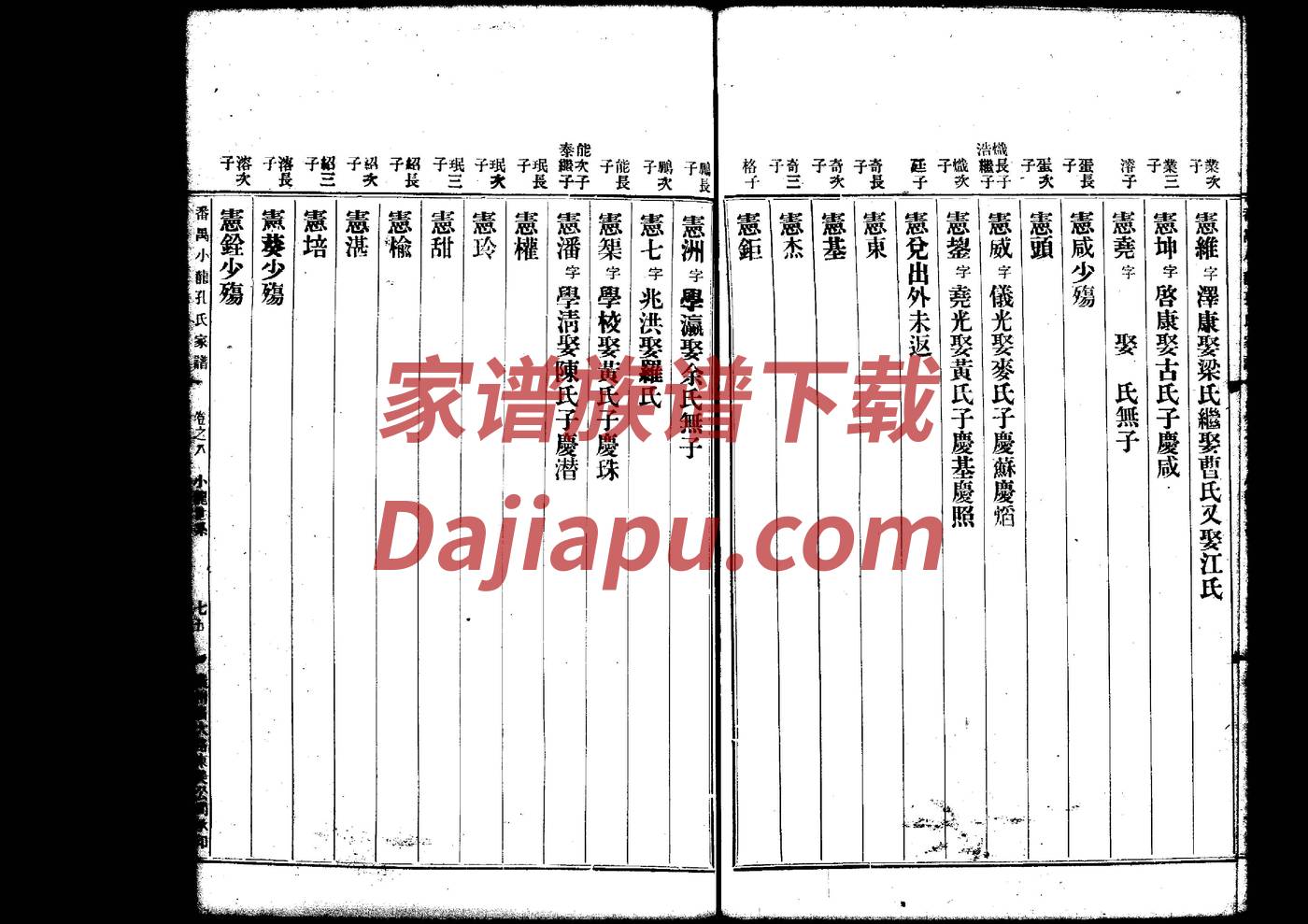 山氏辈分排列顺序
