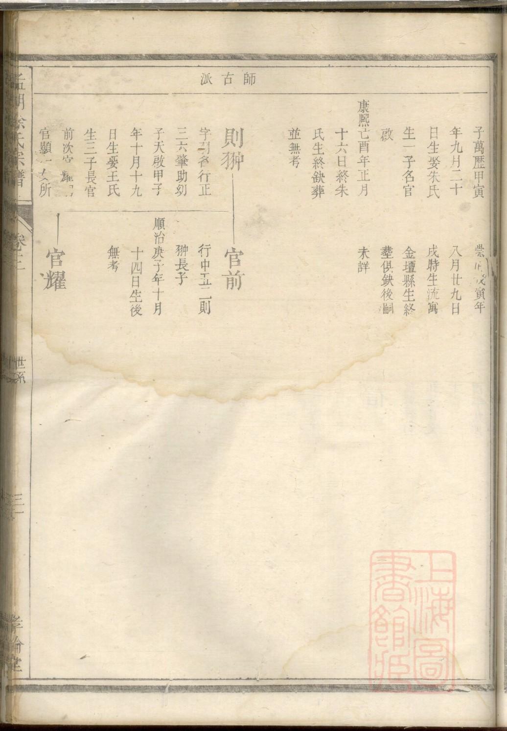河北郭氏家谱西王封村