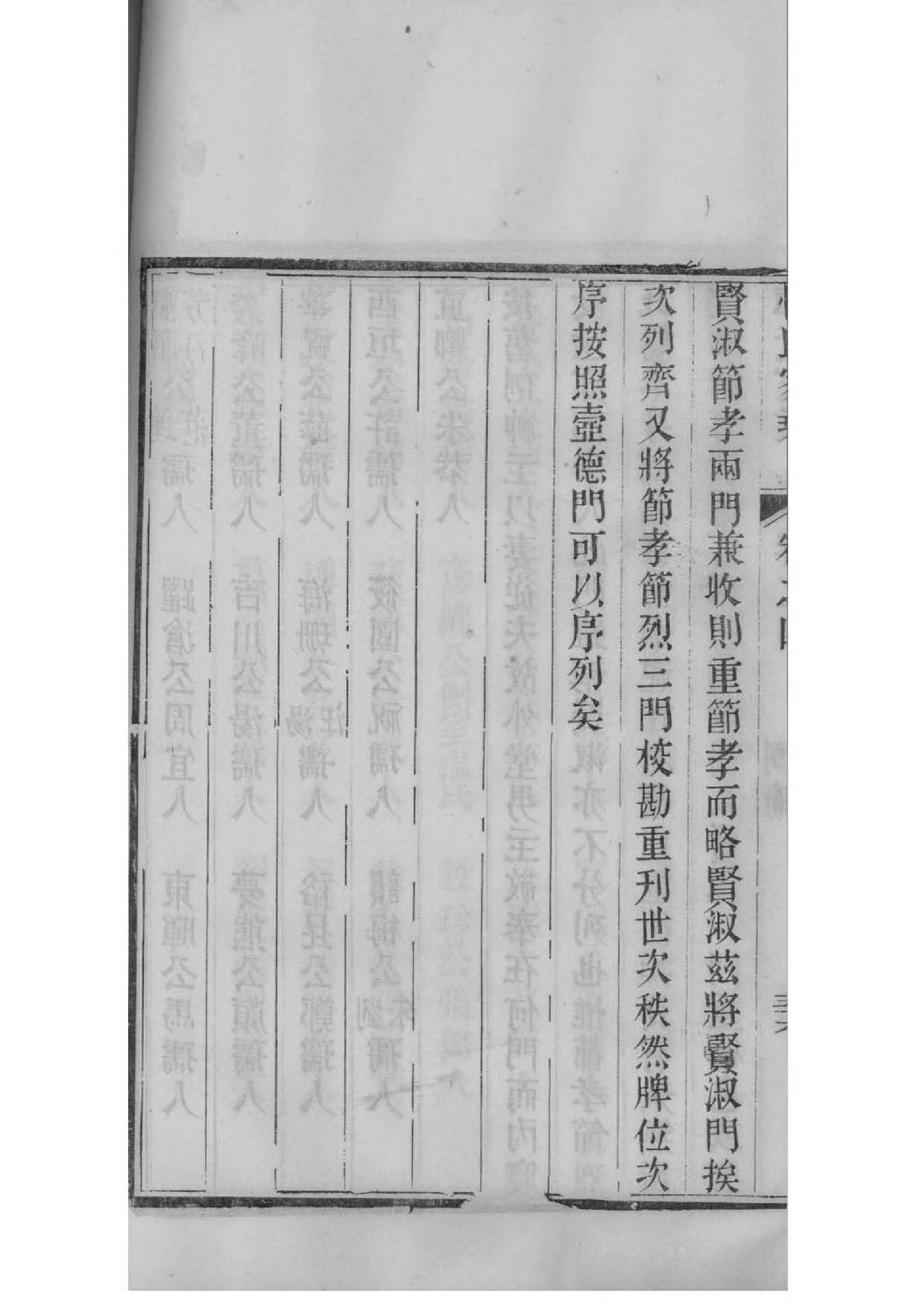 中堂家谱