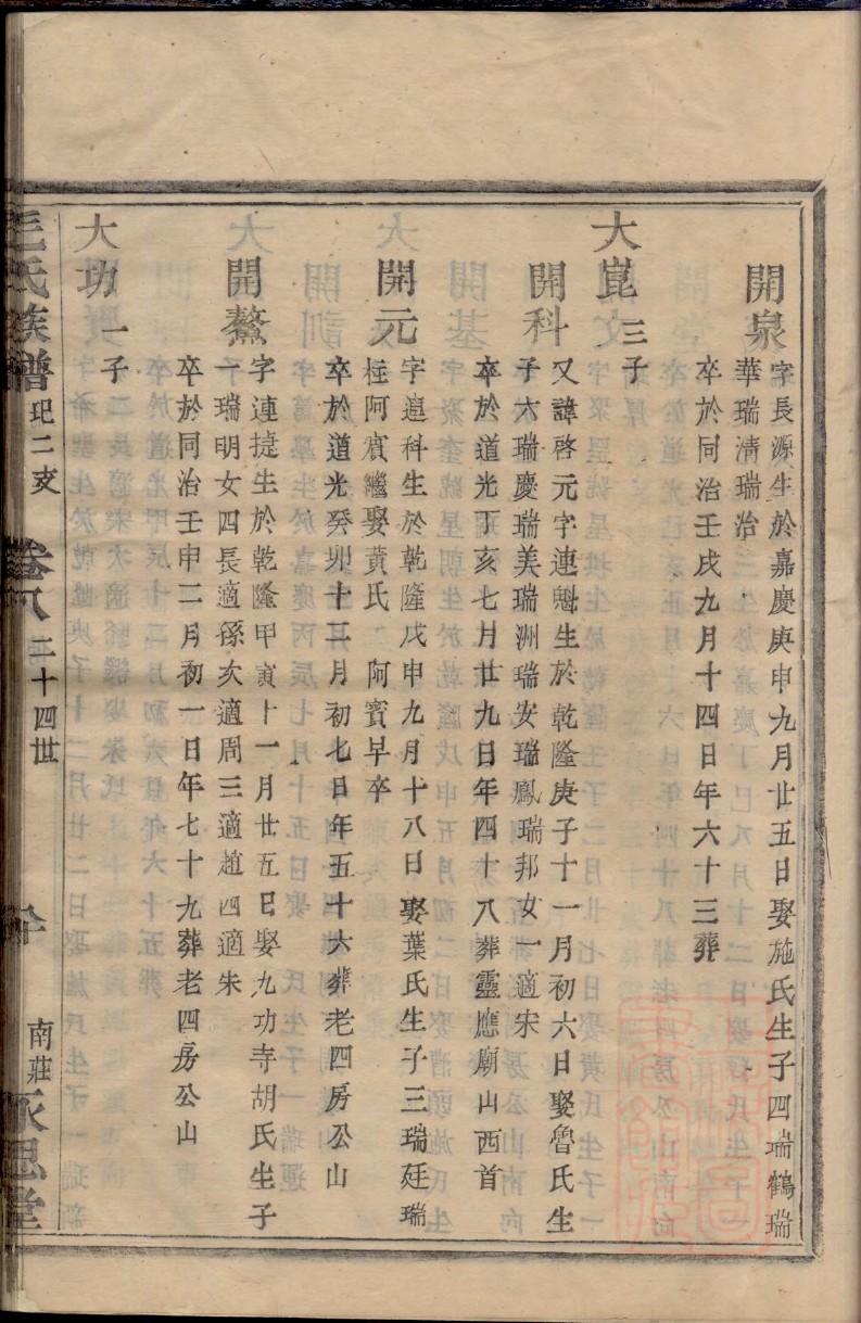 坚氏家谱族谱数据库