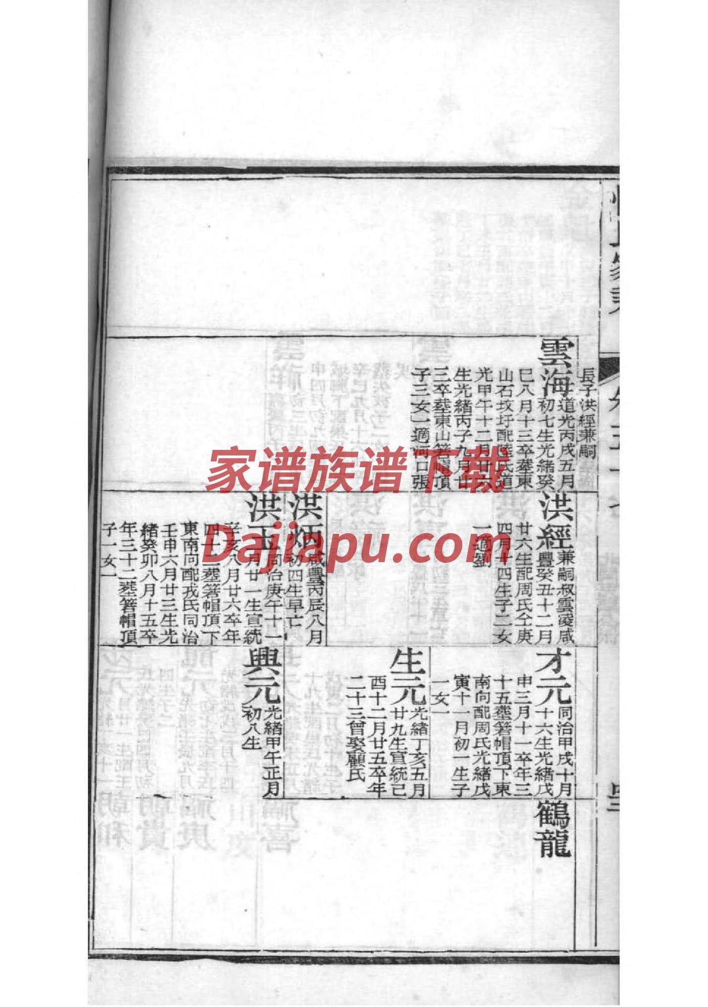 黑龙江肇源安姓家谱