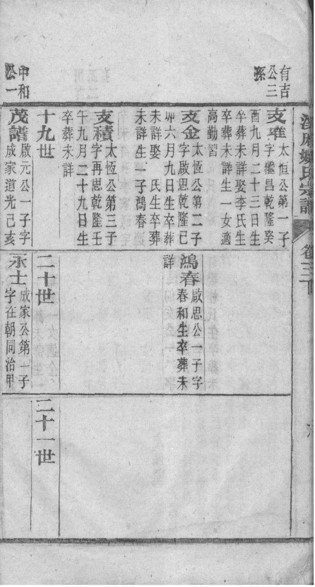 广氏家谱查询一览表