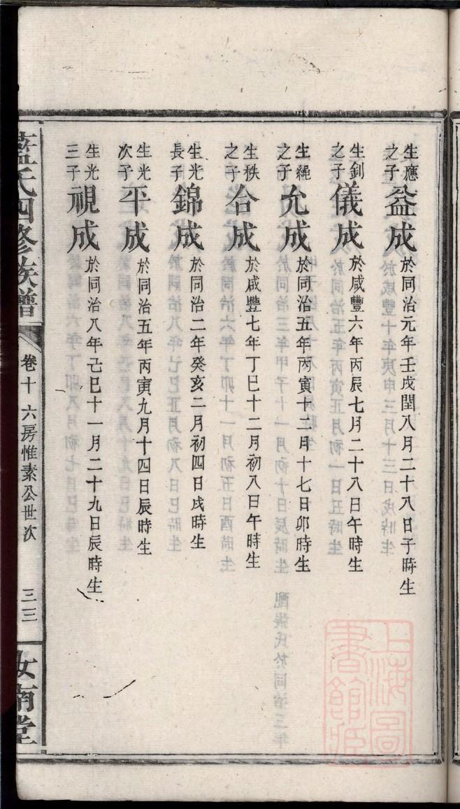 家谱图片采集