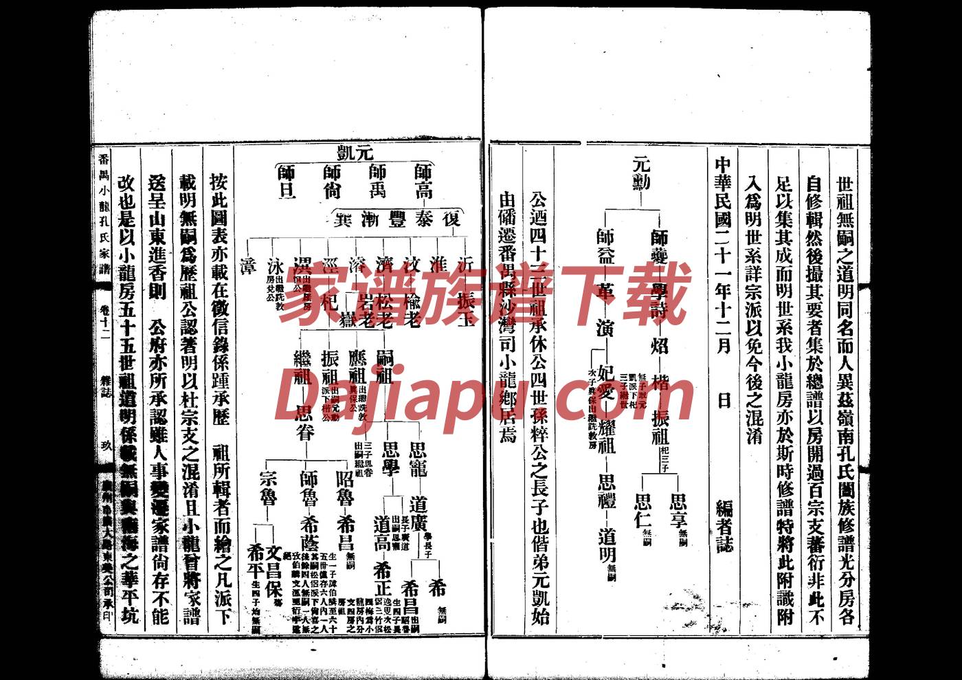 汪家正宗家谱遵义