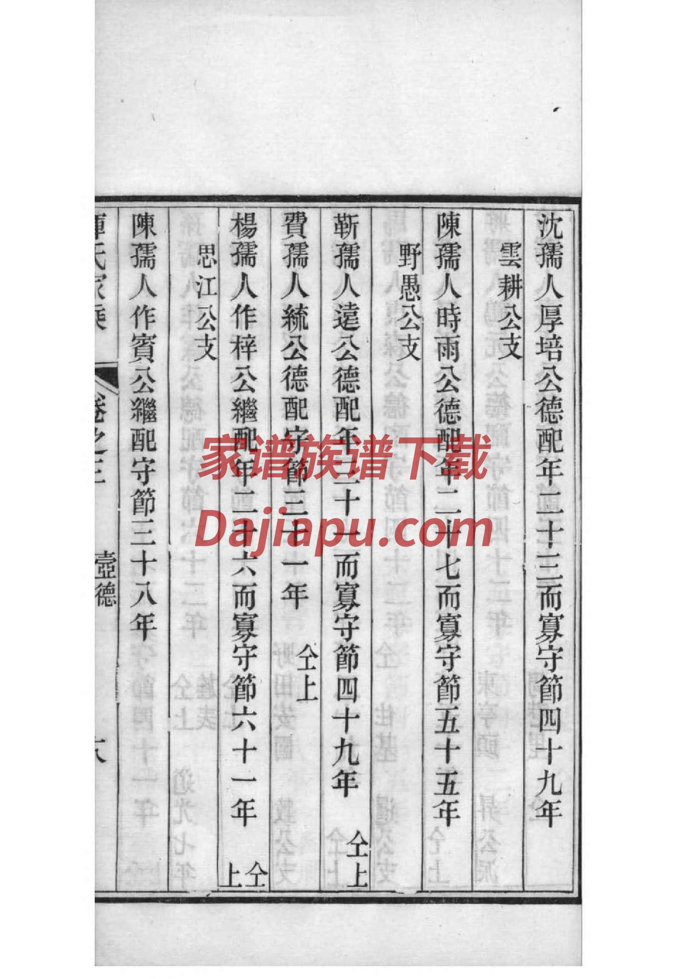 家谱纪董事长是谁