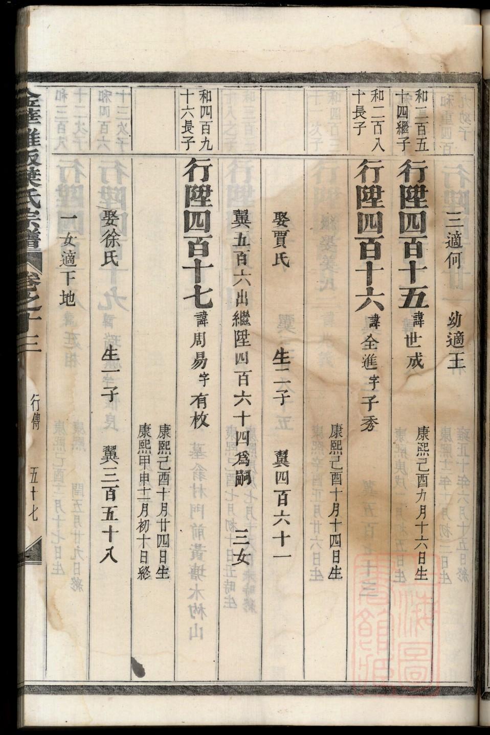 湖北周氏族谱