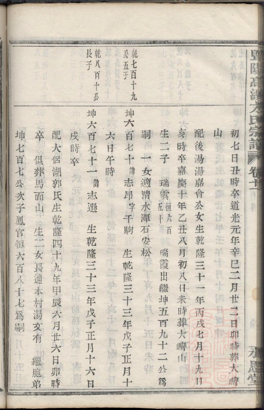 荣姓免费查自己家谱