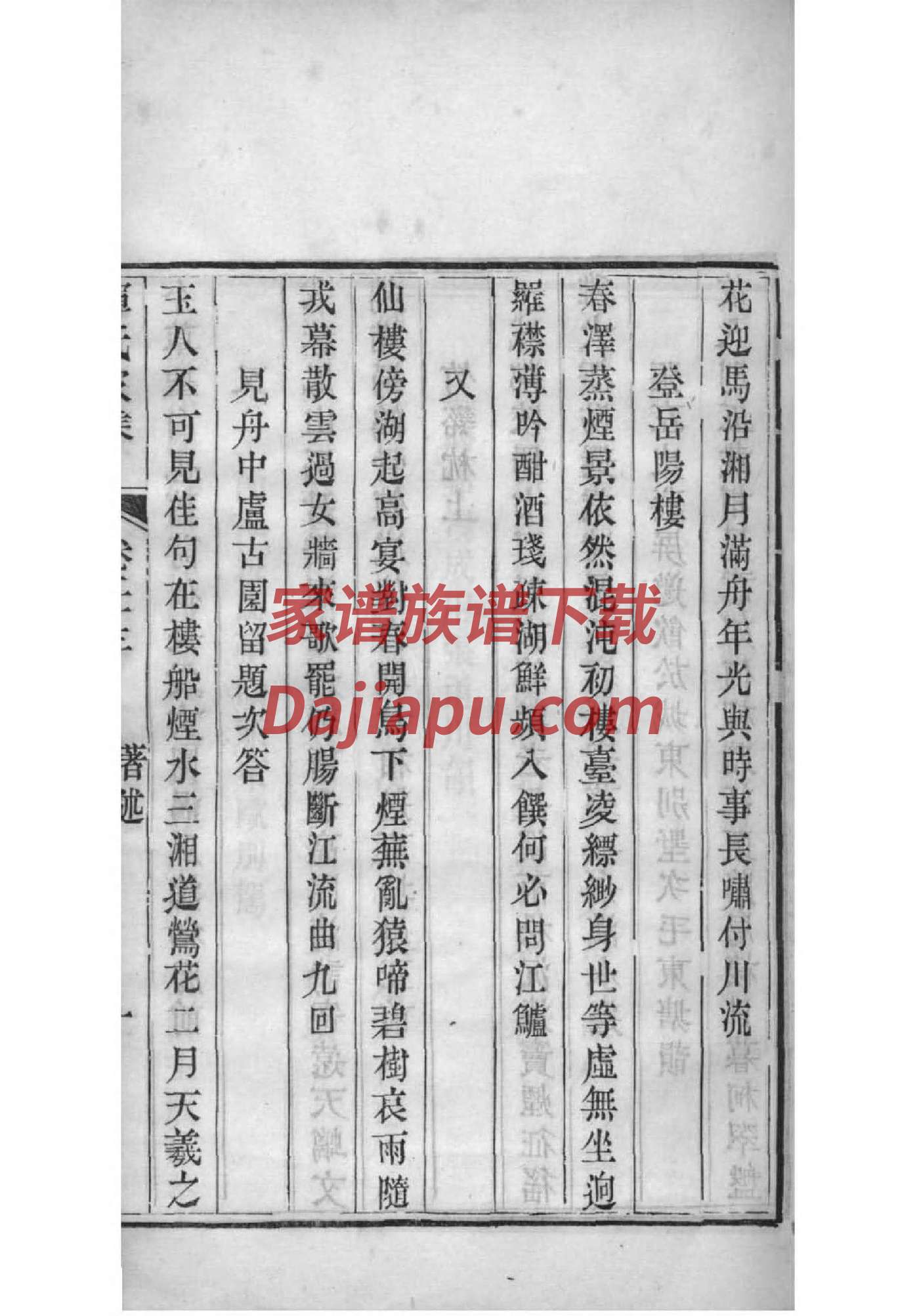 营氏族谱