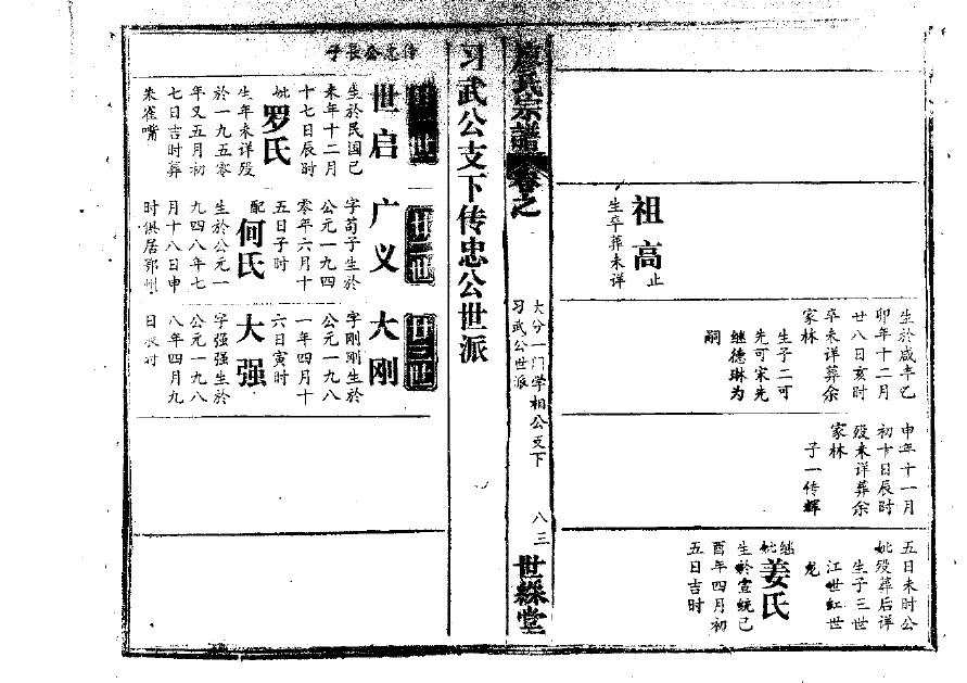 濮家祠堂美篇