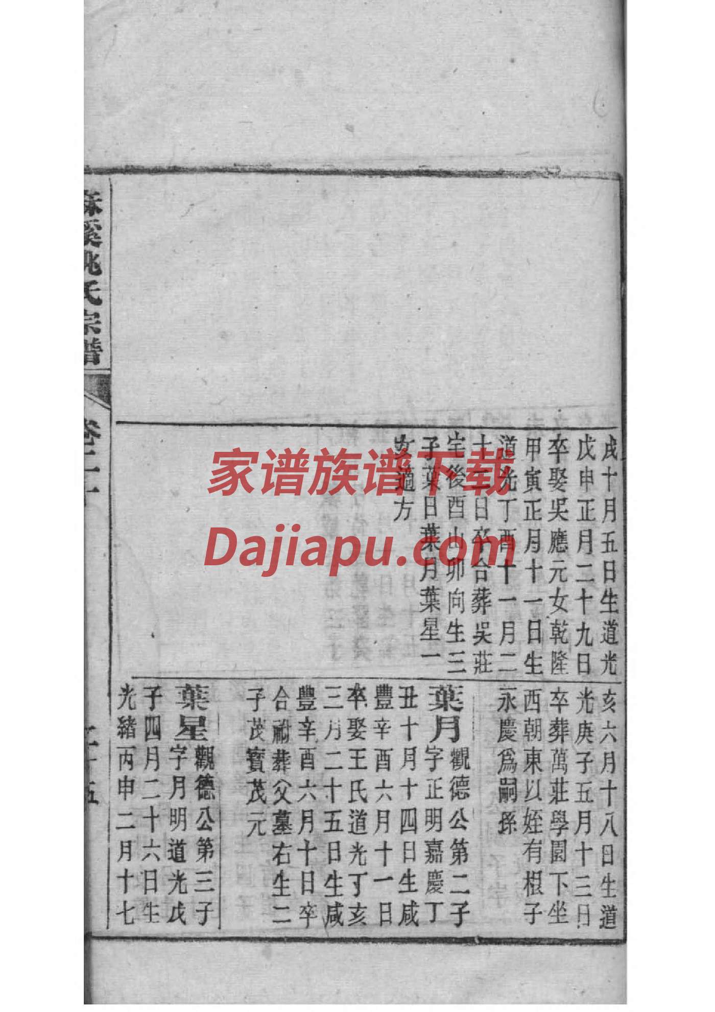 湖南杨氏族谱
