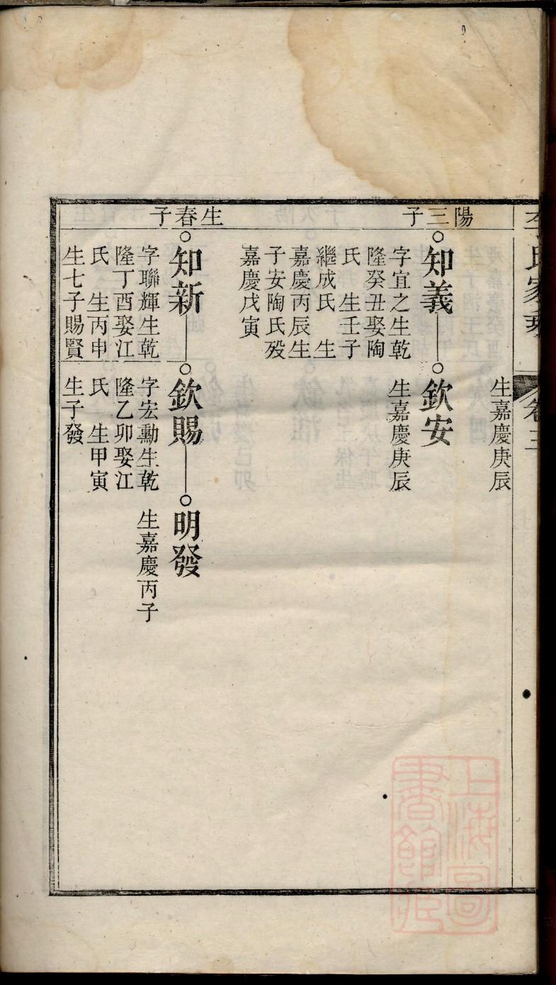 刘姓家谱云仍继