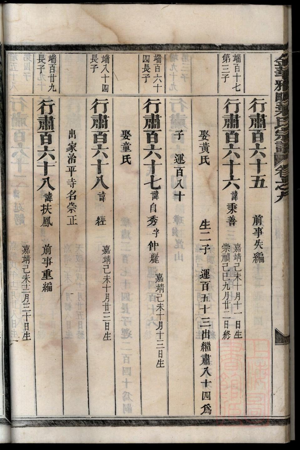 郦氏族谱字辈大全