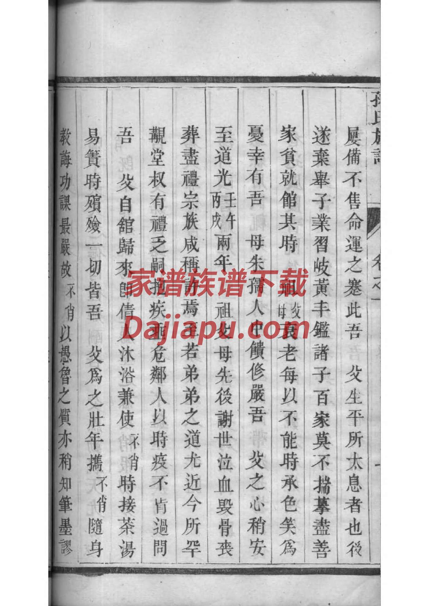 陈氏族谱字辈