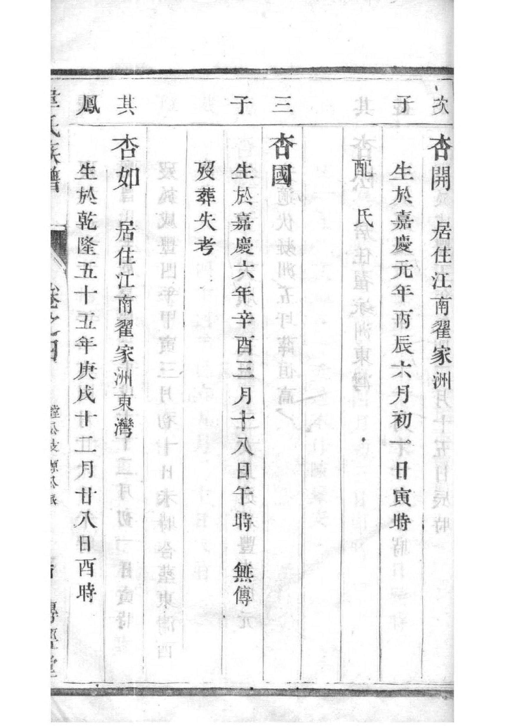 骆氏家谱
