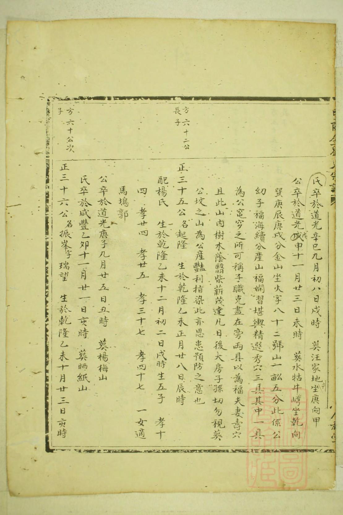 合阳良石村王氏家谱