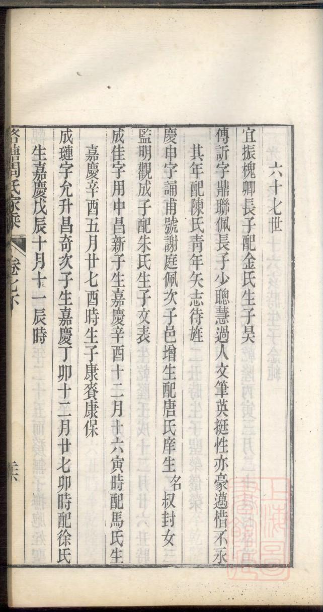 张氏家谱吉林