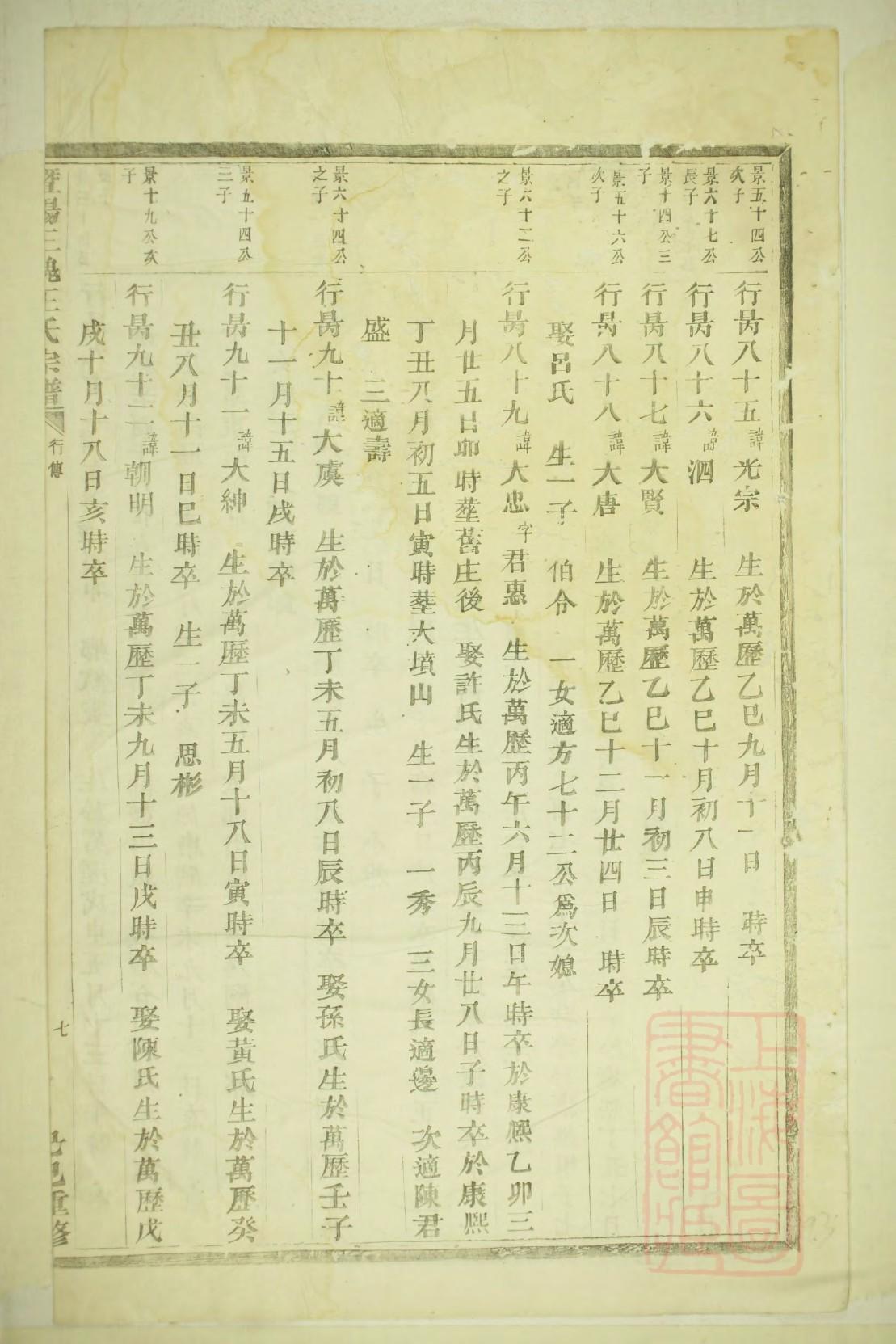 树形家谱制作