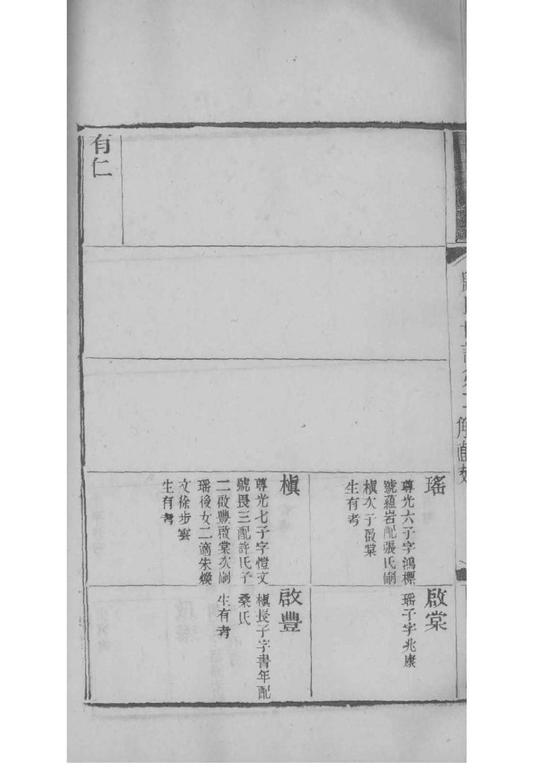 过年挂家谱